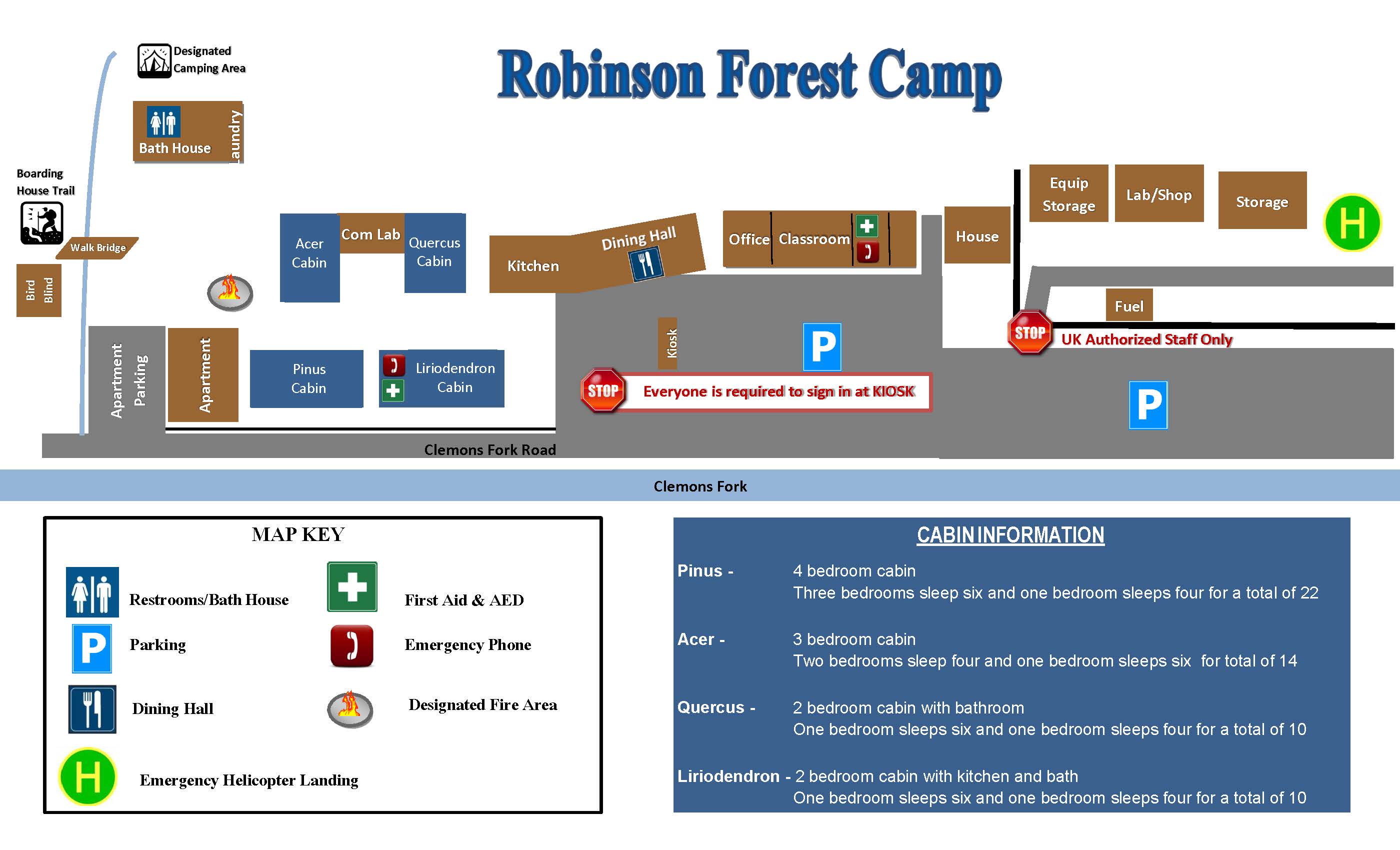 Camp map